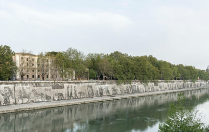 “Triumphs and Laments”: la storia di Roma in un murale di 500metri