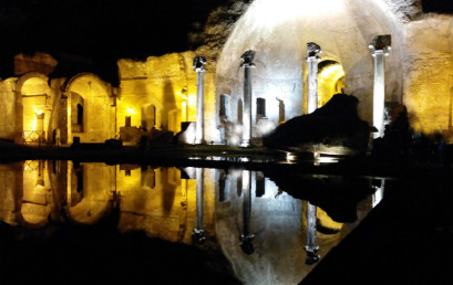 Villa Adriana al chiaro di luna